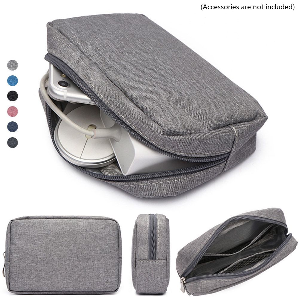 Travel Accessories Organizer Bag - Tas Penyimpanan Pouch Perangkat Gadget HDD