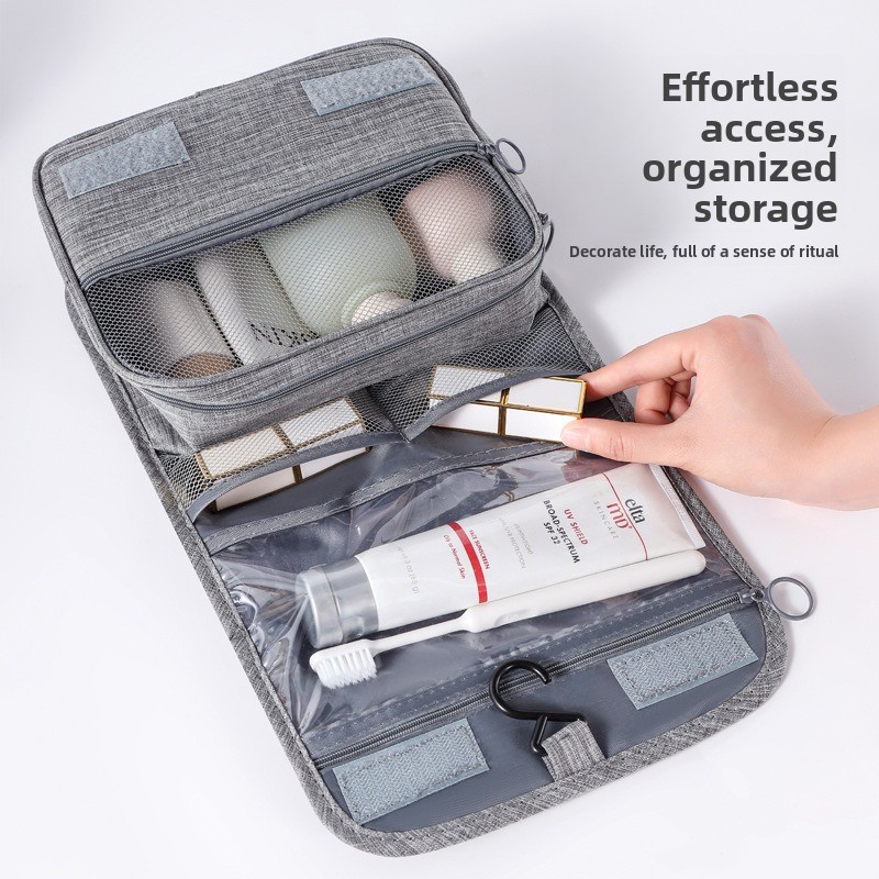 Travel Accessories Organizer Bag - Tas Perlengkapan Mandi Gantung Kapasitas Besar,