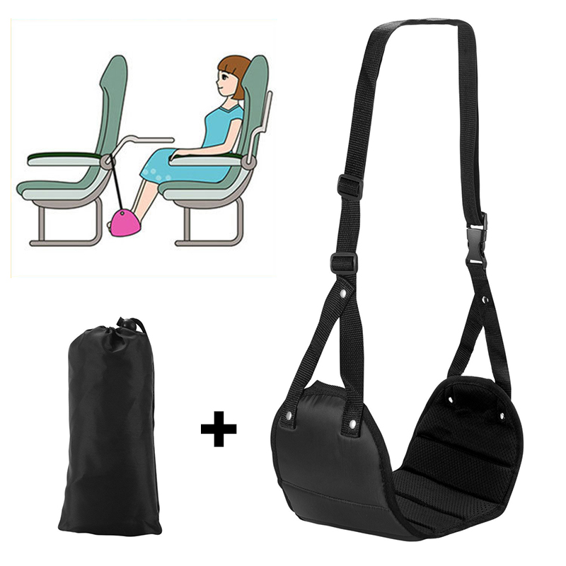 Travel Accessories Long Flight - Tempat Tidur Gantung Pijakan Kaki Portabel
