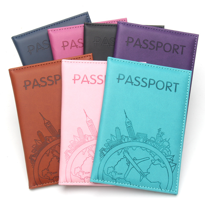 Travel Accessories India - Dompet Paspor Kulit Global Flight, Penutup