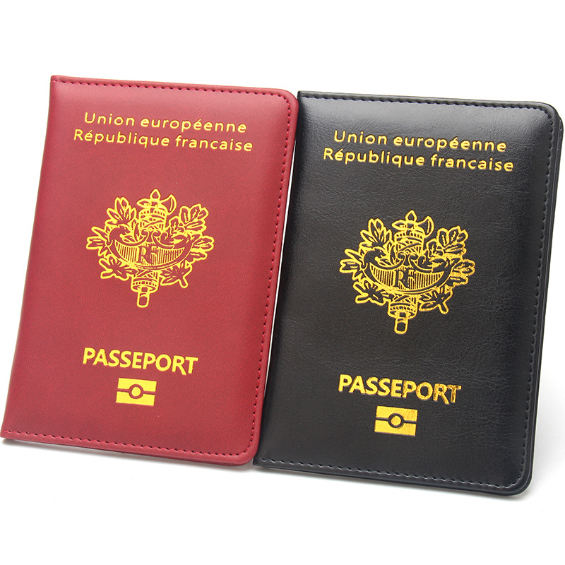 Travel Accessories India - Tempat Paspor Kulit Kelas Atas Penutup