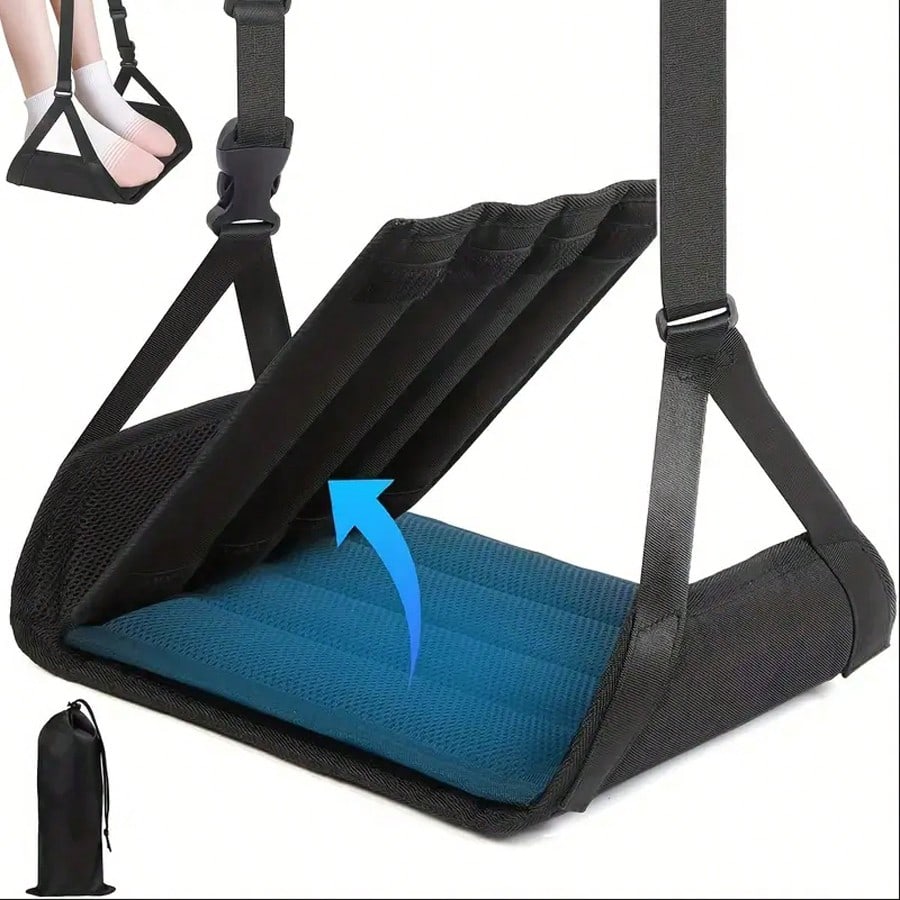 Travel Accessories Long Flight - Alas Penyangga Kaki yang Dapat Dilepas