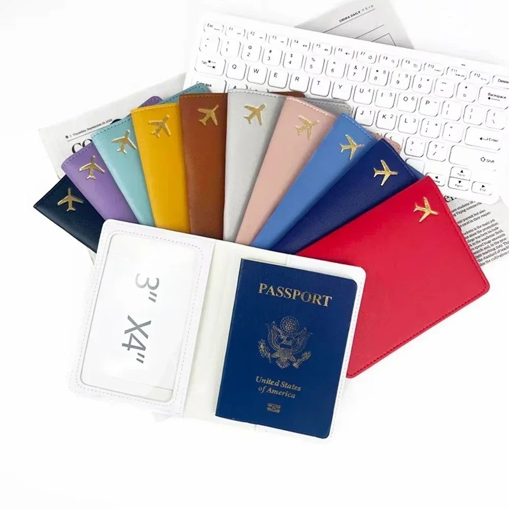 Travel Accessories Wallet - Tempat Paspor Kulit PU Tahan Air