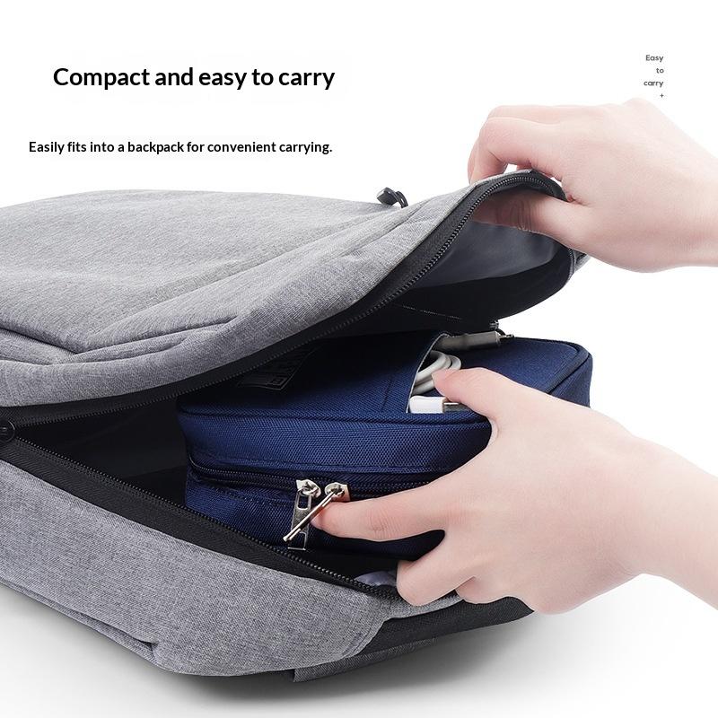 【F】Tas Organizer Kabel Portabe - Travel Accessories Organizer Bag ulasan dan harga
