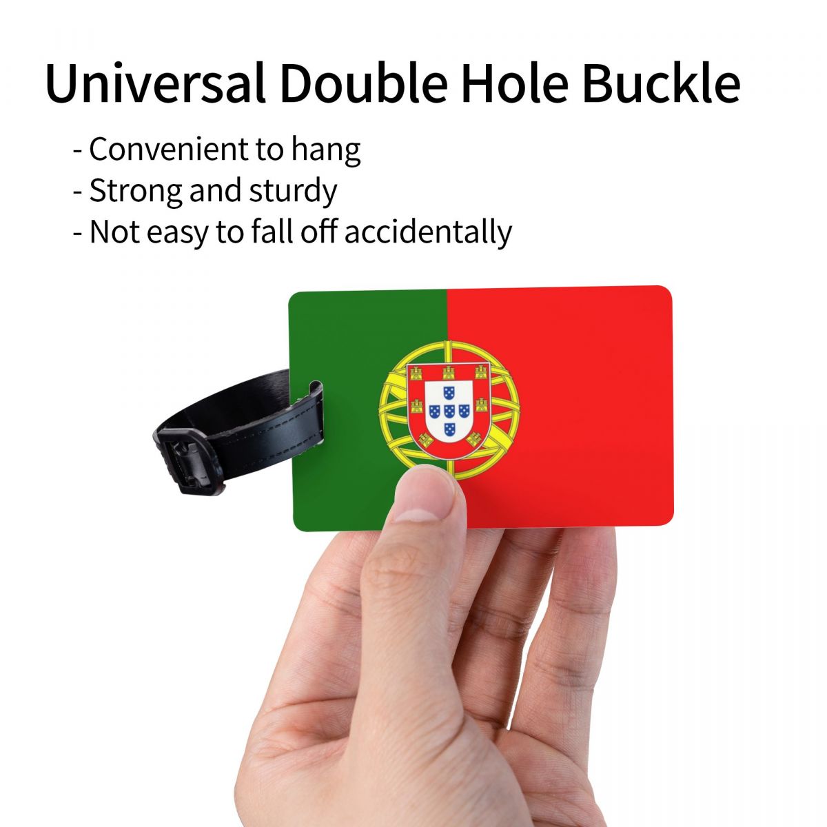 Tag bagasi bendera Portugal un - Luggage Cover Protector ulasan dan harga