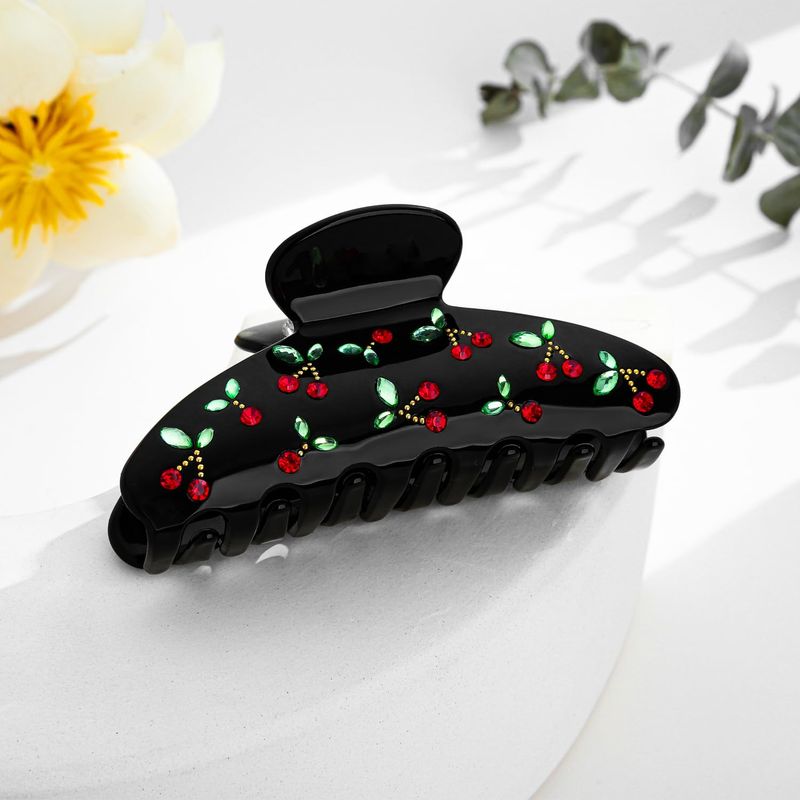 1 buah jepit rambut motif ceri - Travel Accessories Aesthetic ulasan dan harga