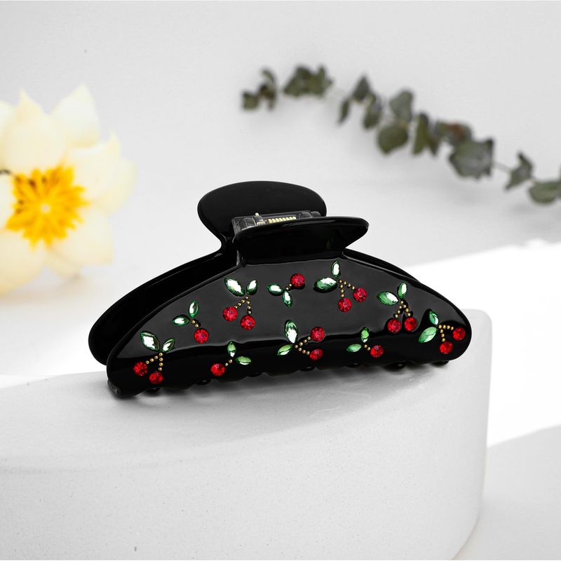 1 buah jepit rambut motif ceri - Travel Accessories Aesthetic ulasan dan harga