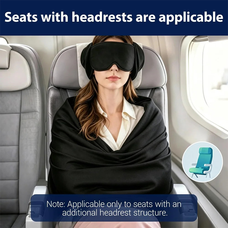 Paket Perlengkapan Tidur Pesaw - Travel Accessories Long Flight ulasan dan harga