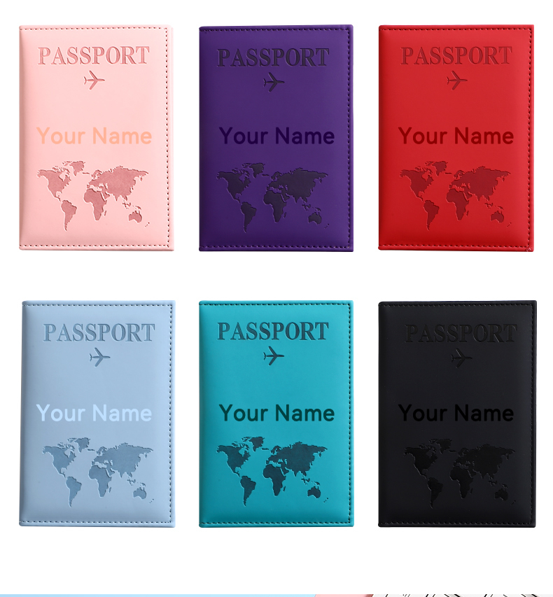 Sarung Paspor dengan Nama yang - Travel Accessories Wallet ulasan dan harga